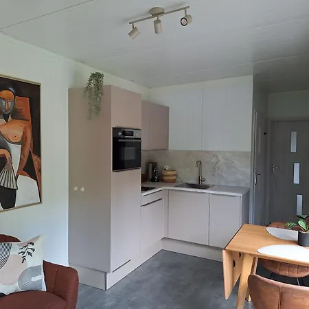 לינה וארוחת בוקר Vierlingsbeek, En Tuin-chalets